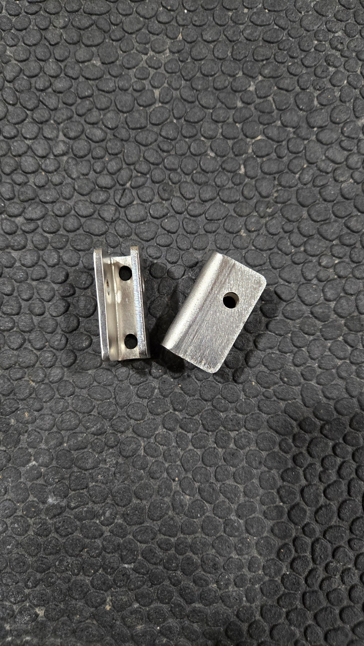 Locking Brackets (Stainless Steel sold as 1 pair)(Locking Bolts and locking knobs NOT included)